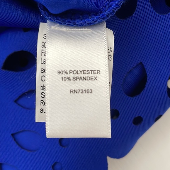 Electric blue skirt - Picture 3 of 5